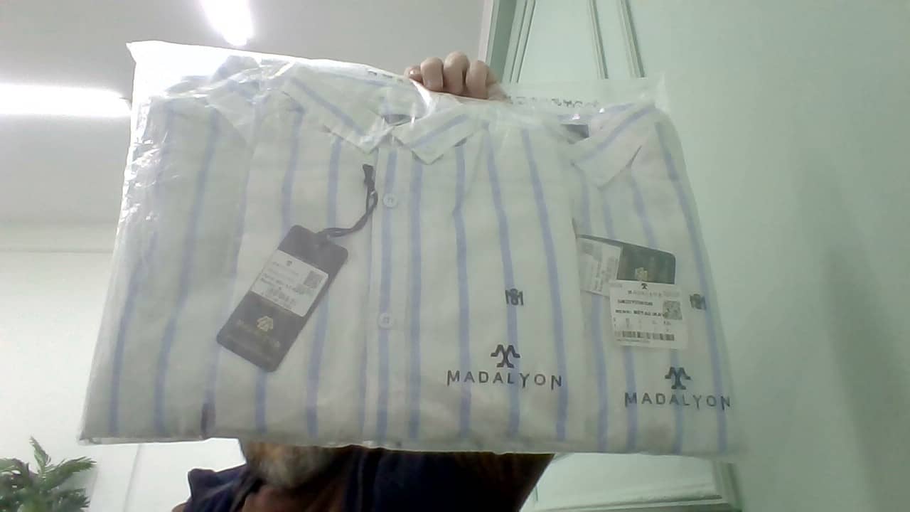 MADALYON Turkiye Rubashka kpls / white_l.blue / S 1