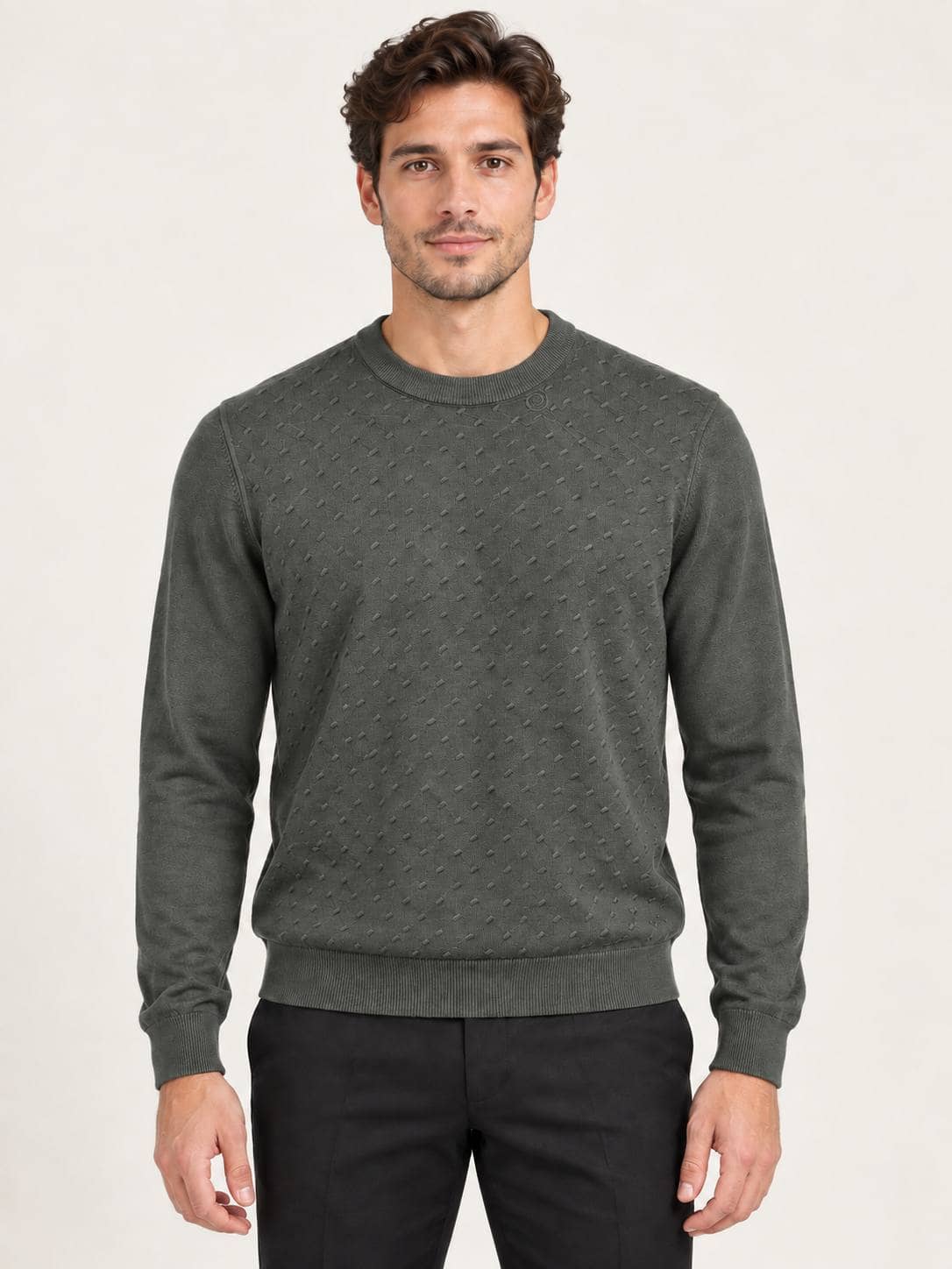 GrandeFalco China Sweater Gf-6542 / Black / Xl 3