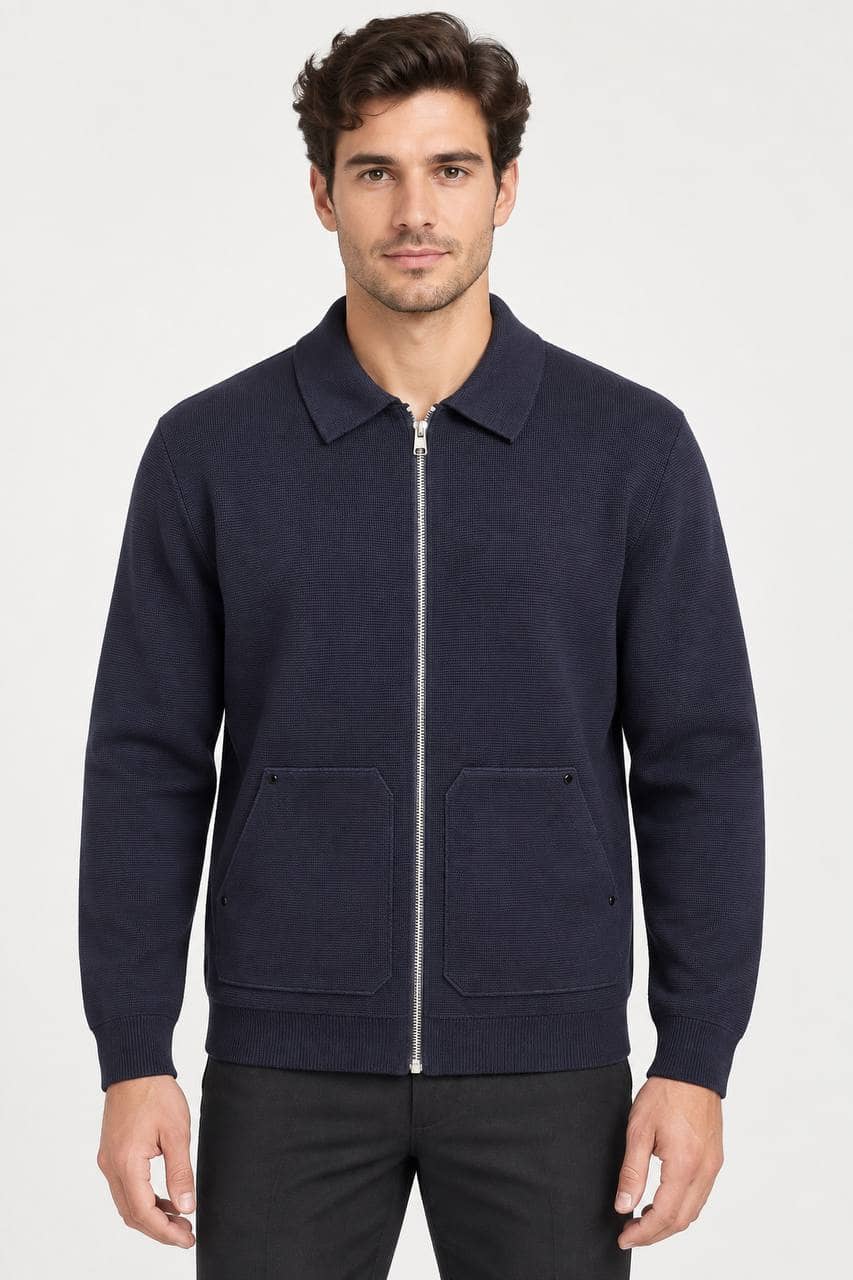 New Trend China Cadrdigan 619 / Blue / L 1