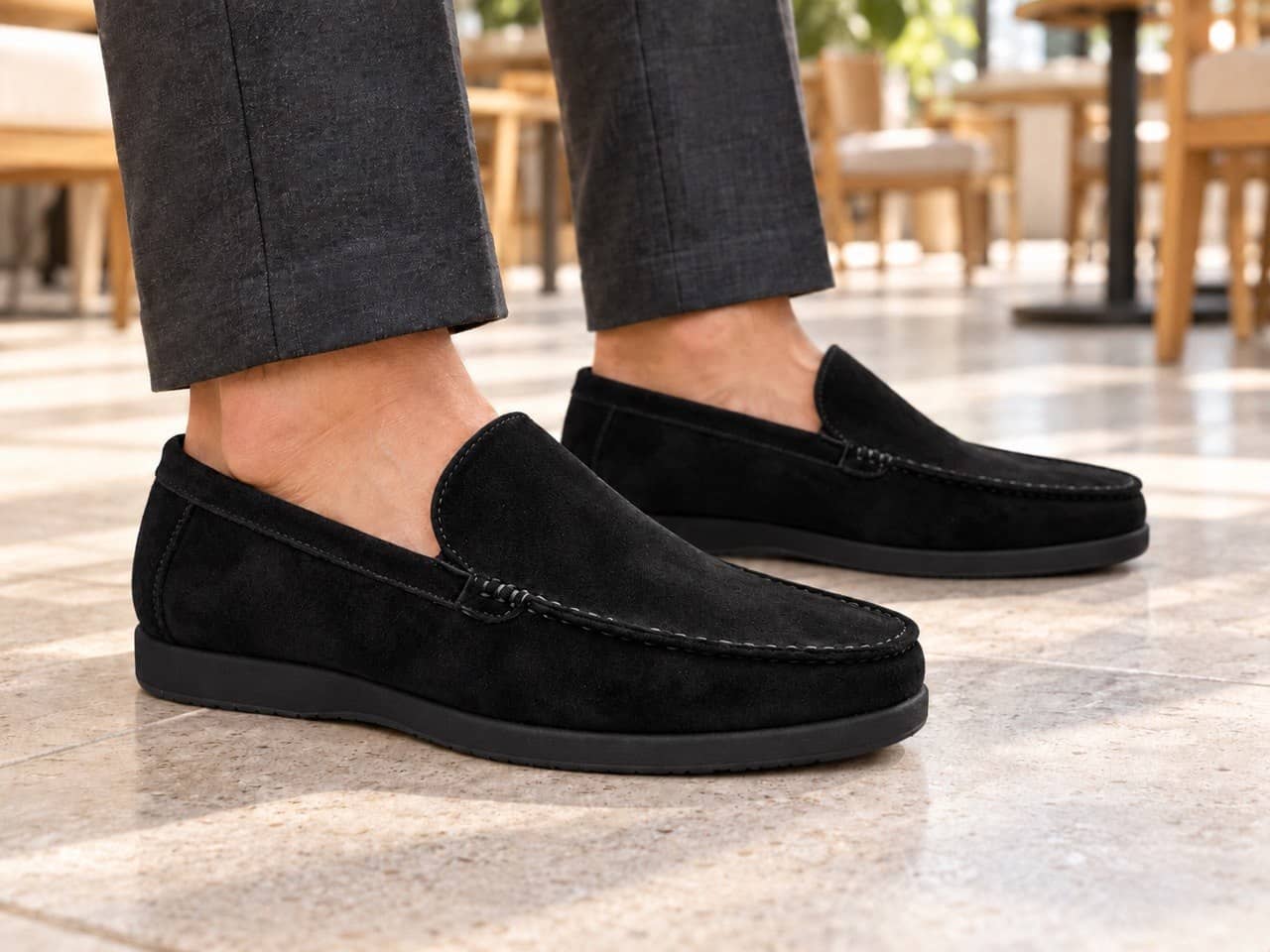 L.Pana Classic Shoes zms B04126 / zam.black / 43 1