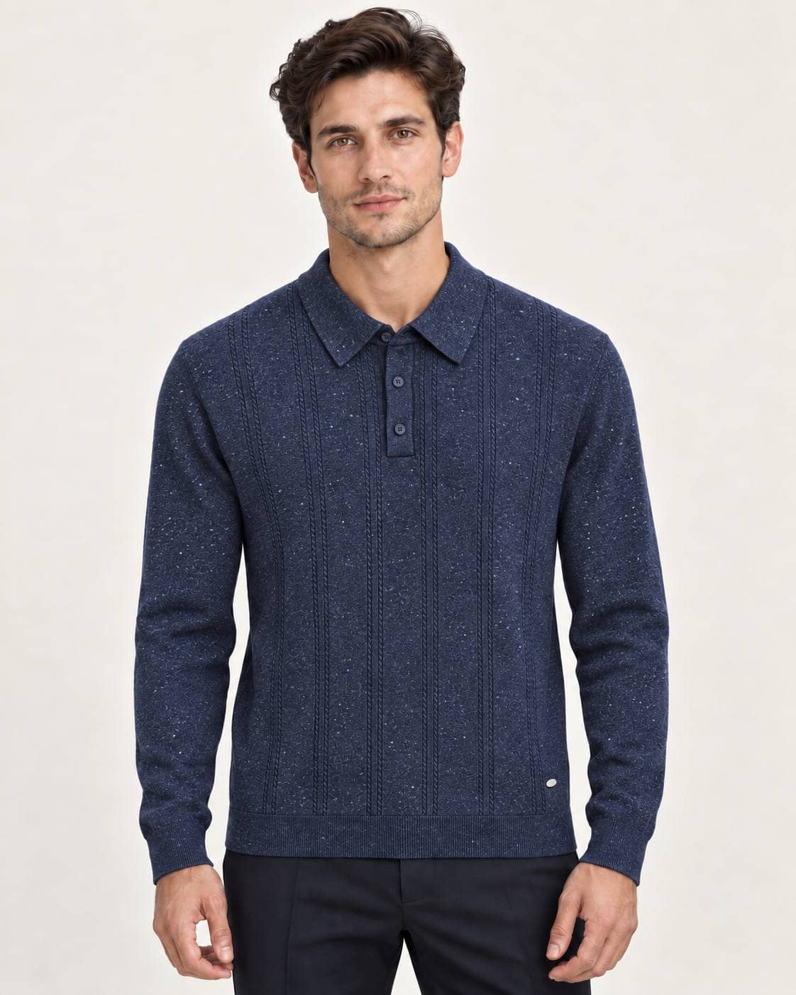Marco Pescarolo China Sweater 55355 / Blue / M 1