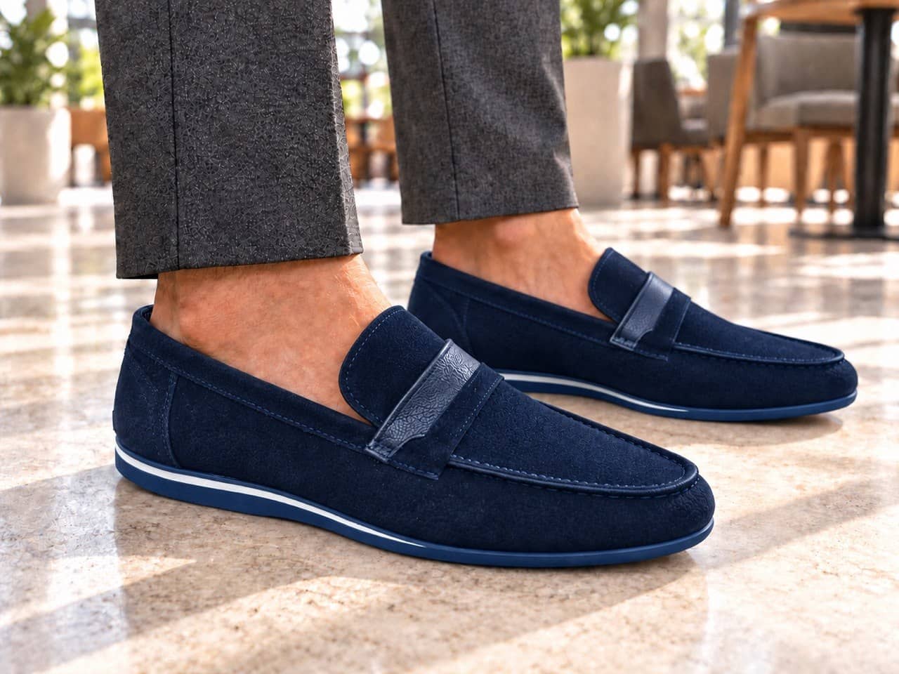 BOSS Batrini shoes M-443345 / zam.blue / 43 1