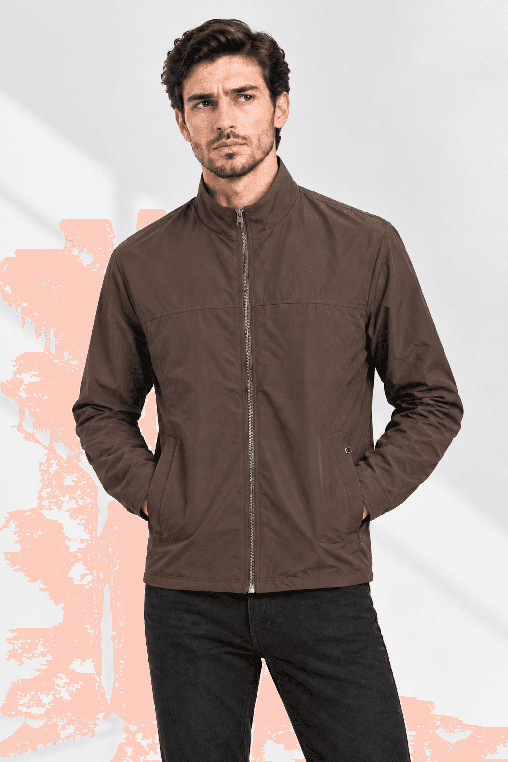 L.Piana China Vetrovka BW007 / brown / 48 1