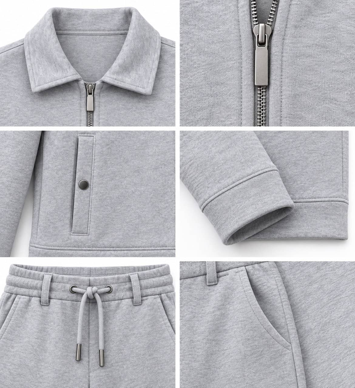 Z. ZELL china Drap Dvoyka 66320 / gray / 3XL 3