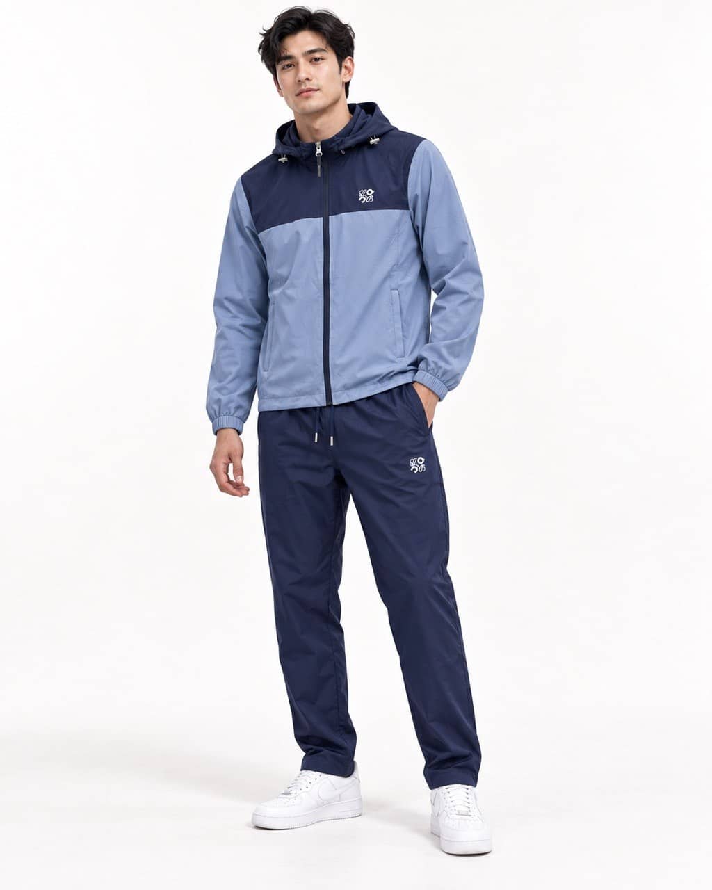 UQ LOEWE China Dvoyka kapishon 11474 / Blue_Grey / L 3