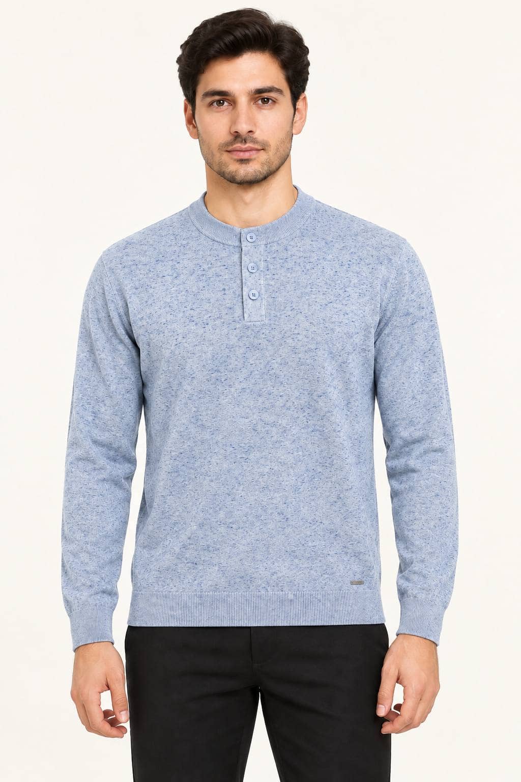 L.Piana China Sweater snow  526 / D.blue / Xl 1