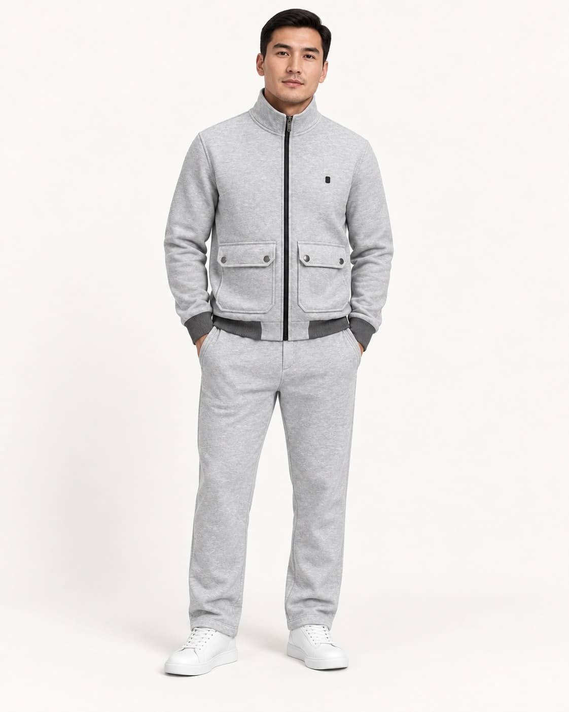 AAN&CO China Uzb Dvoyka KYU-33089 / Grey / L 9