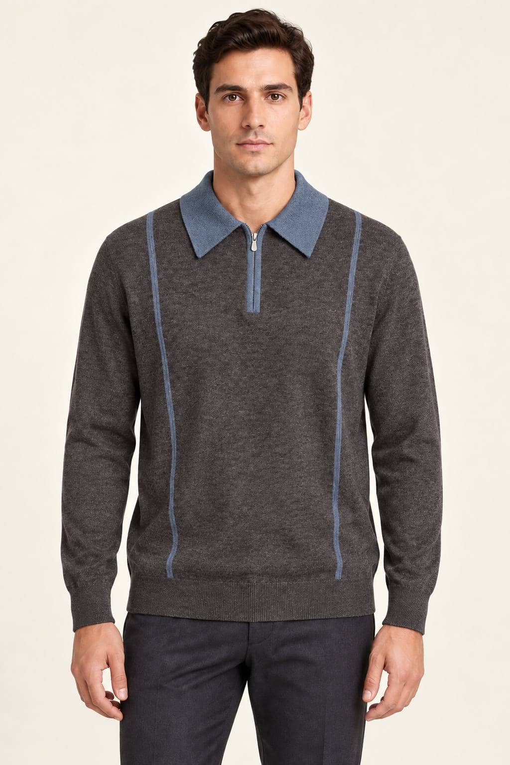 B.Cucinelli China Finka Kuz 29116 / Middle_gray / 48 4