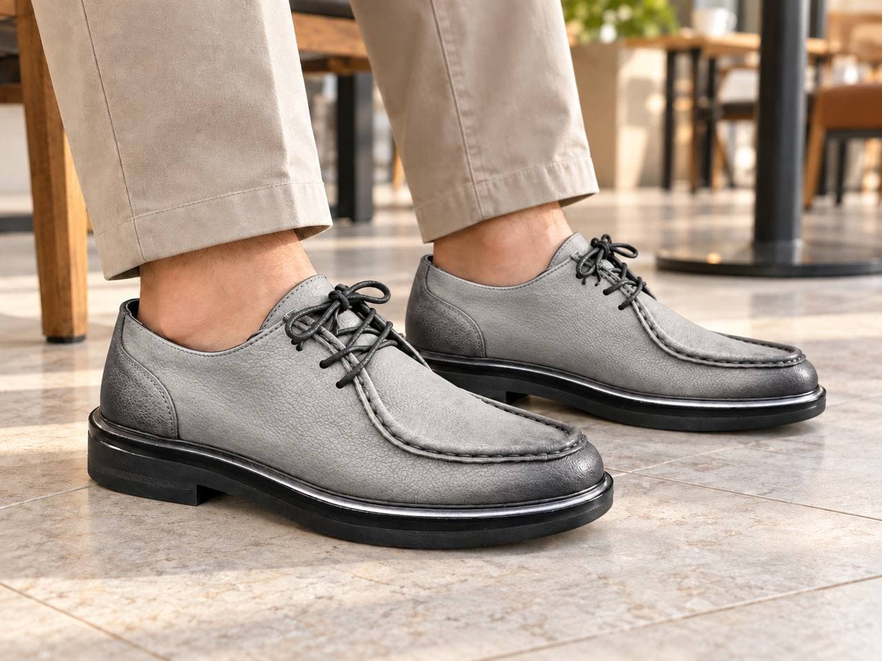 Amir Shoes DTO-75338 / L.Grey / 43