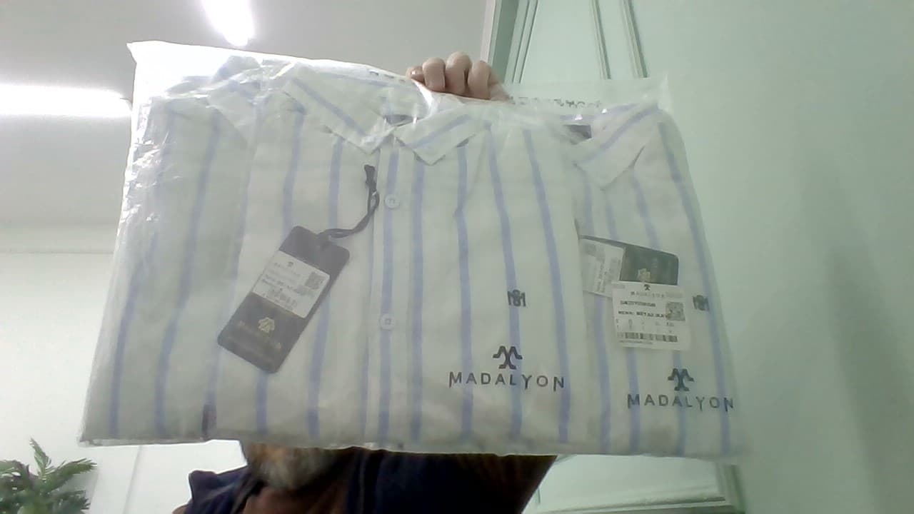 MADALYON Turkiye Rubashka kpls / white_l.blue / S