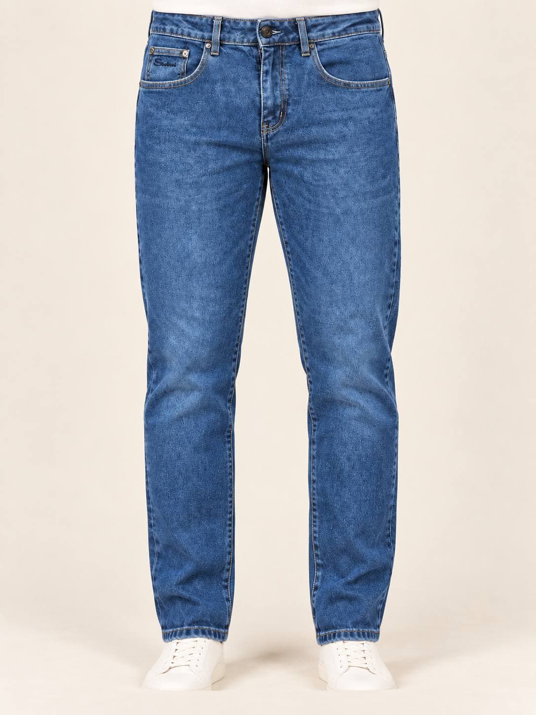 SANTONI China Jeans 7658