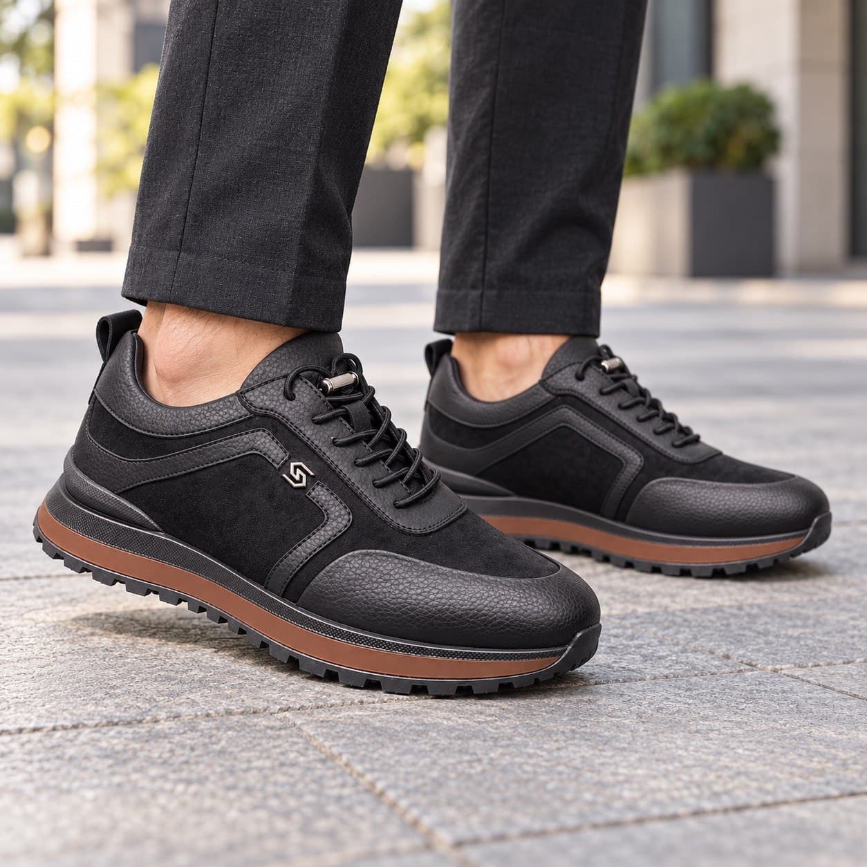 Masculiono China Cross Y23423 / zam.black / 42
