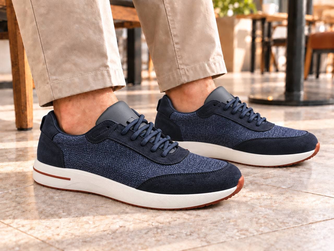 L. Piana China Cross Autmn 5WL141 / Blue / 44