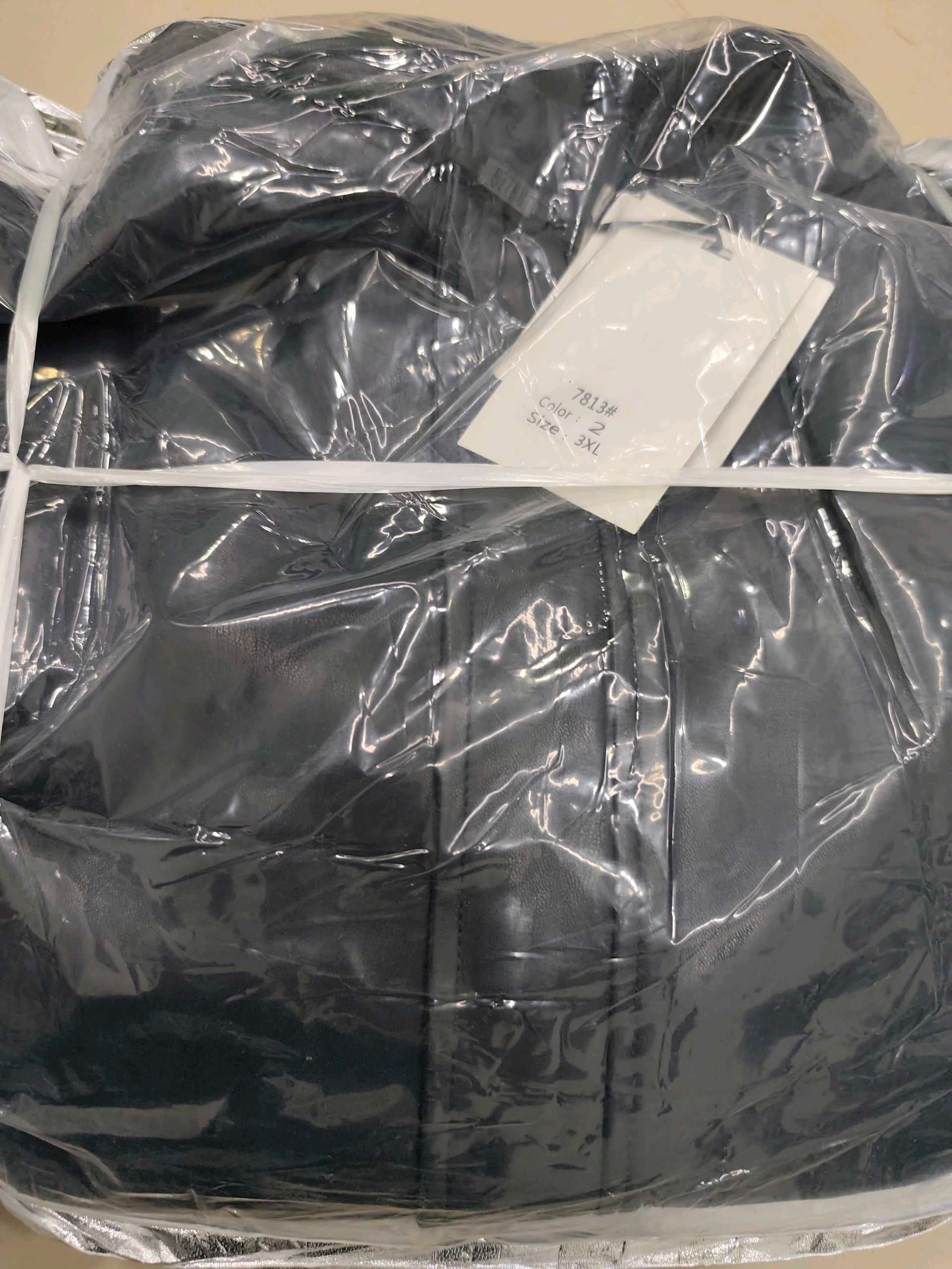 Razza china Vetrovka Кожа-зам 7813# / Blue / Xl