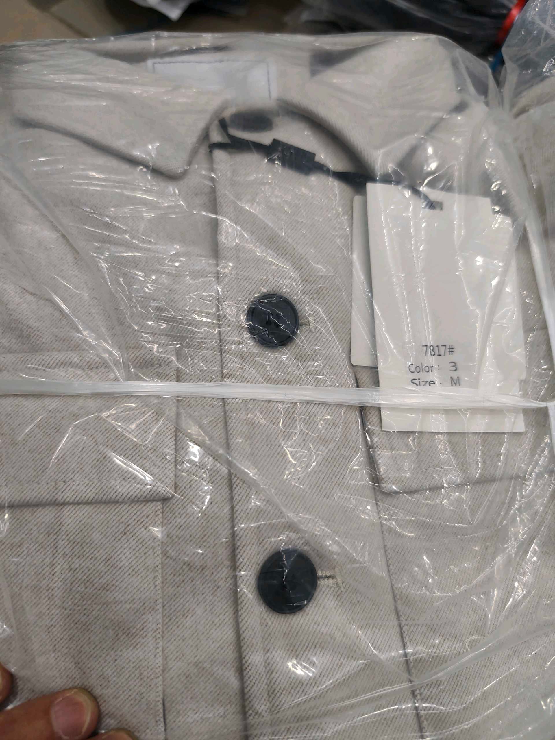 Razza china Vetrovka Drap 7817# / Blue / 3XL