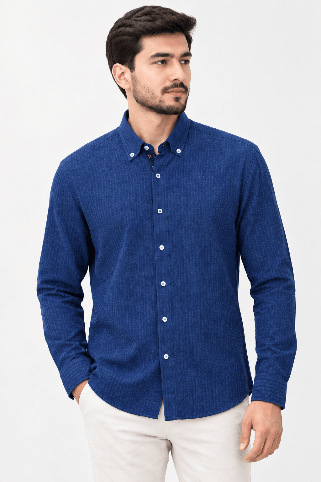 Morenzo TURKEY Gofra Koynak / white / S