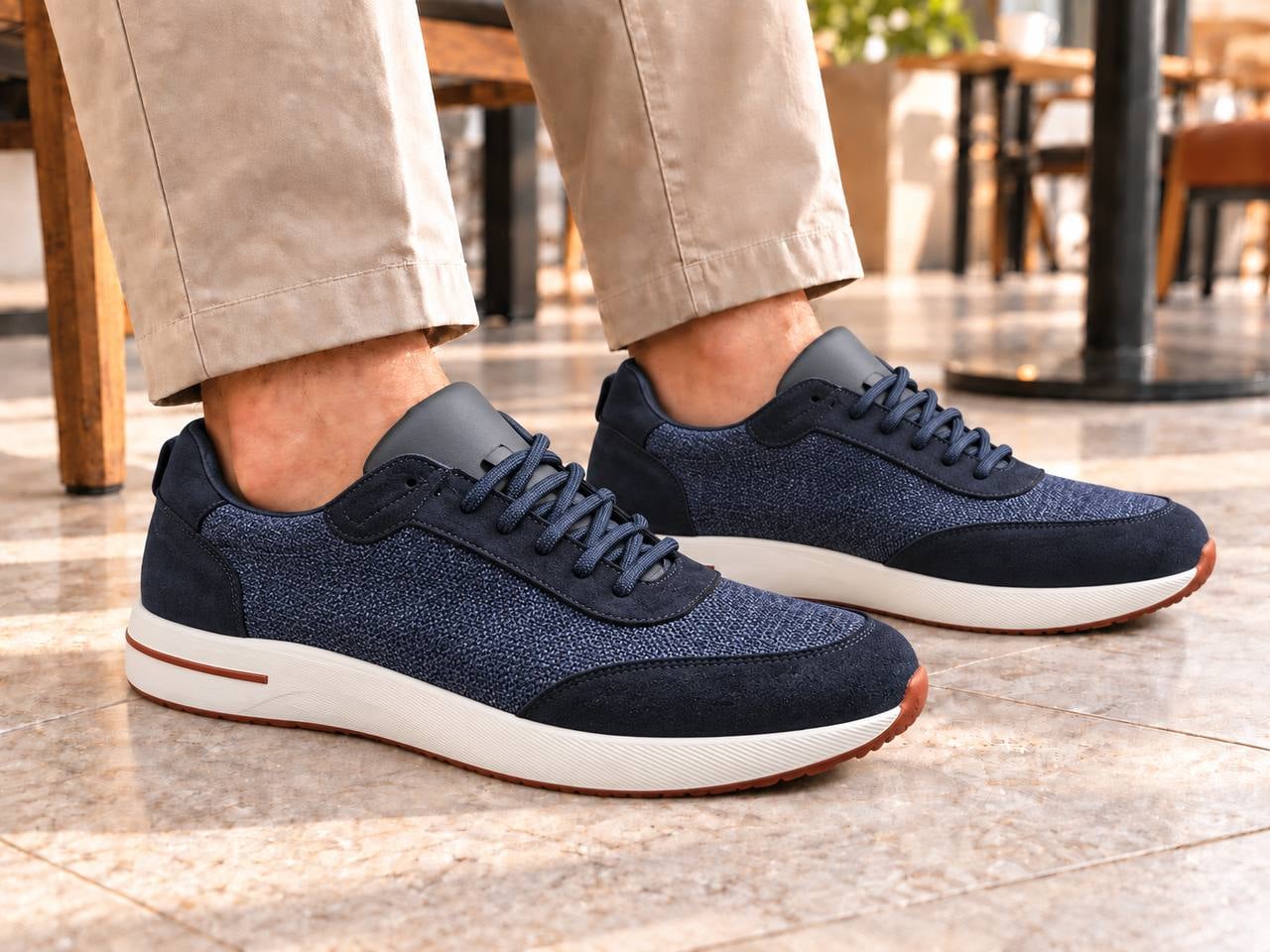 L. Piana China Cross Autmn 5WL141 / Blue / 44