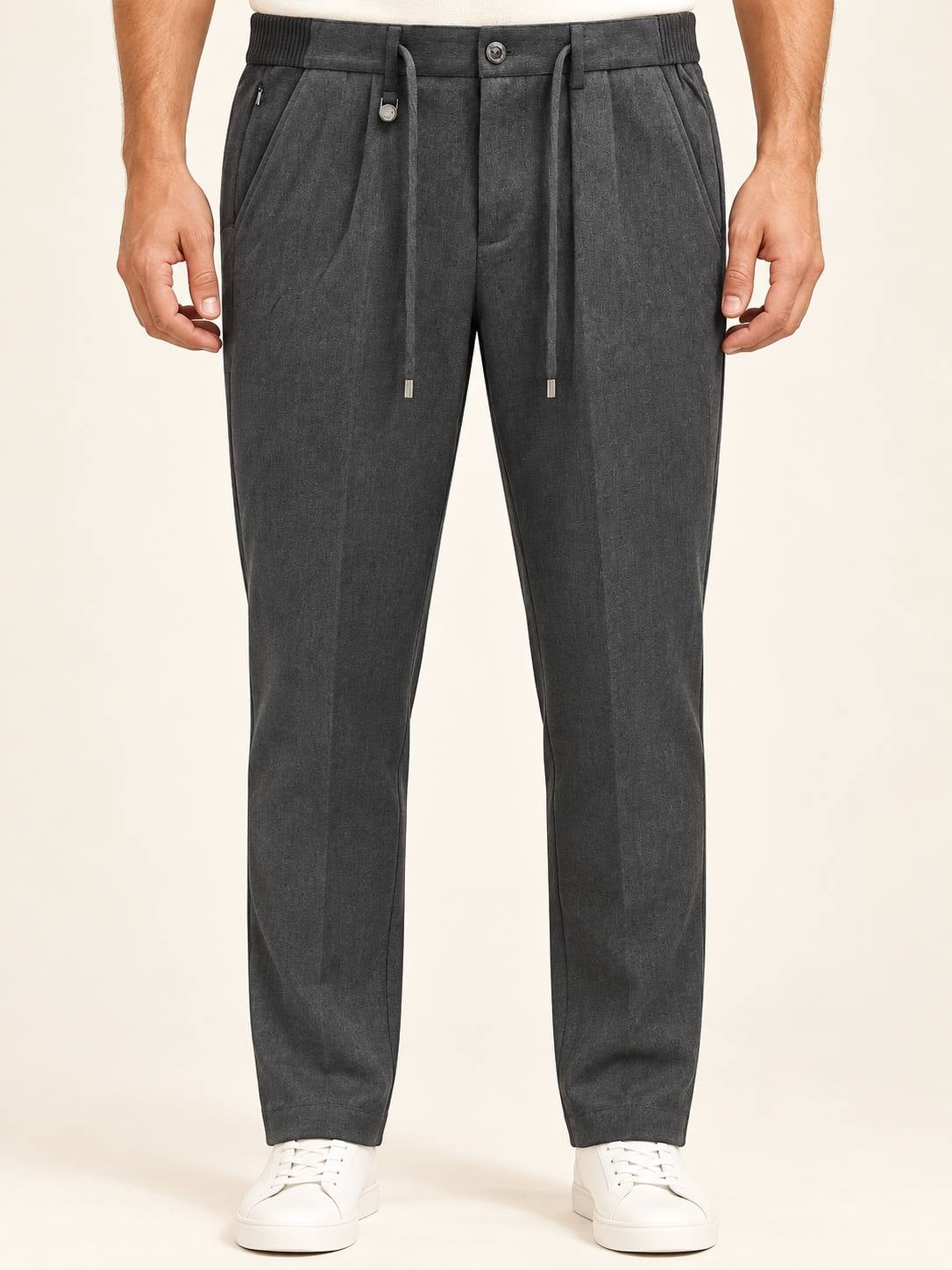 Enzo Bellardi China P.Classic Pants TN0215# / D.Grey