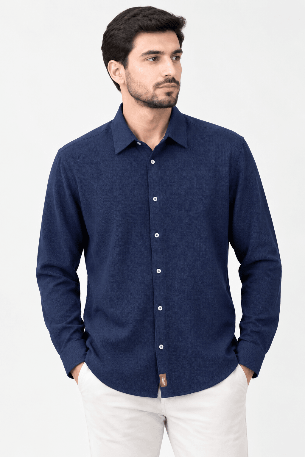 Gofra Koynak china Bezkod / Blue / L