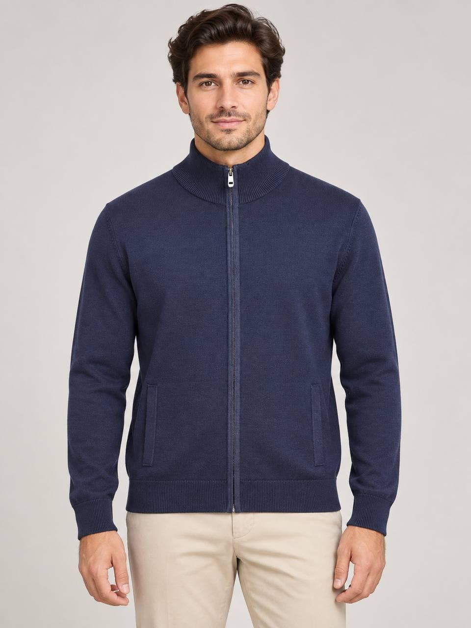 R.Botta China Cardigan 25QS174 / Blue / M