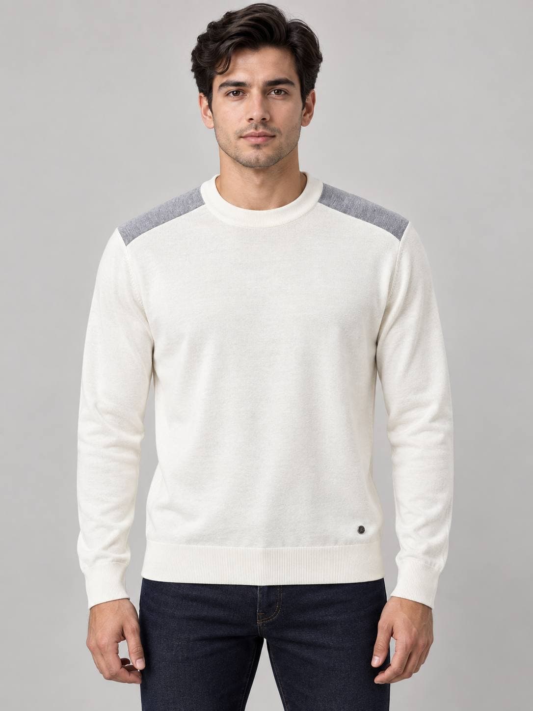B.Cucinelli China Sweater 29122 / Blue / 56