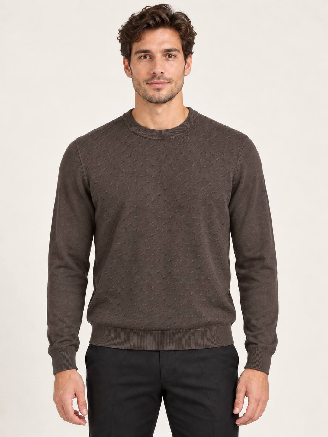 GrandeFalco China Sweater Gf-6542 / D.Coffe / XXL