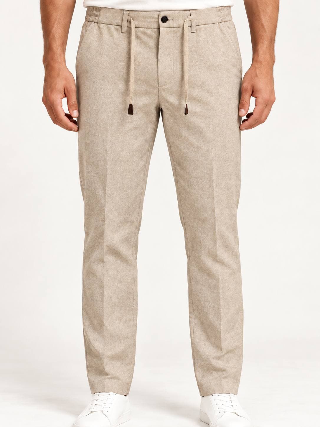 MooRER China P.Classic Pants A307 / Medium Grey