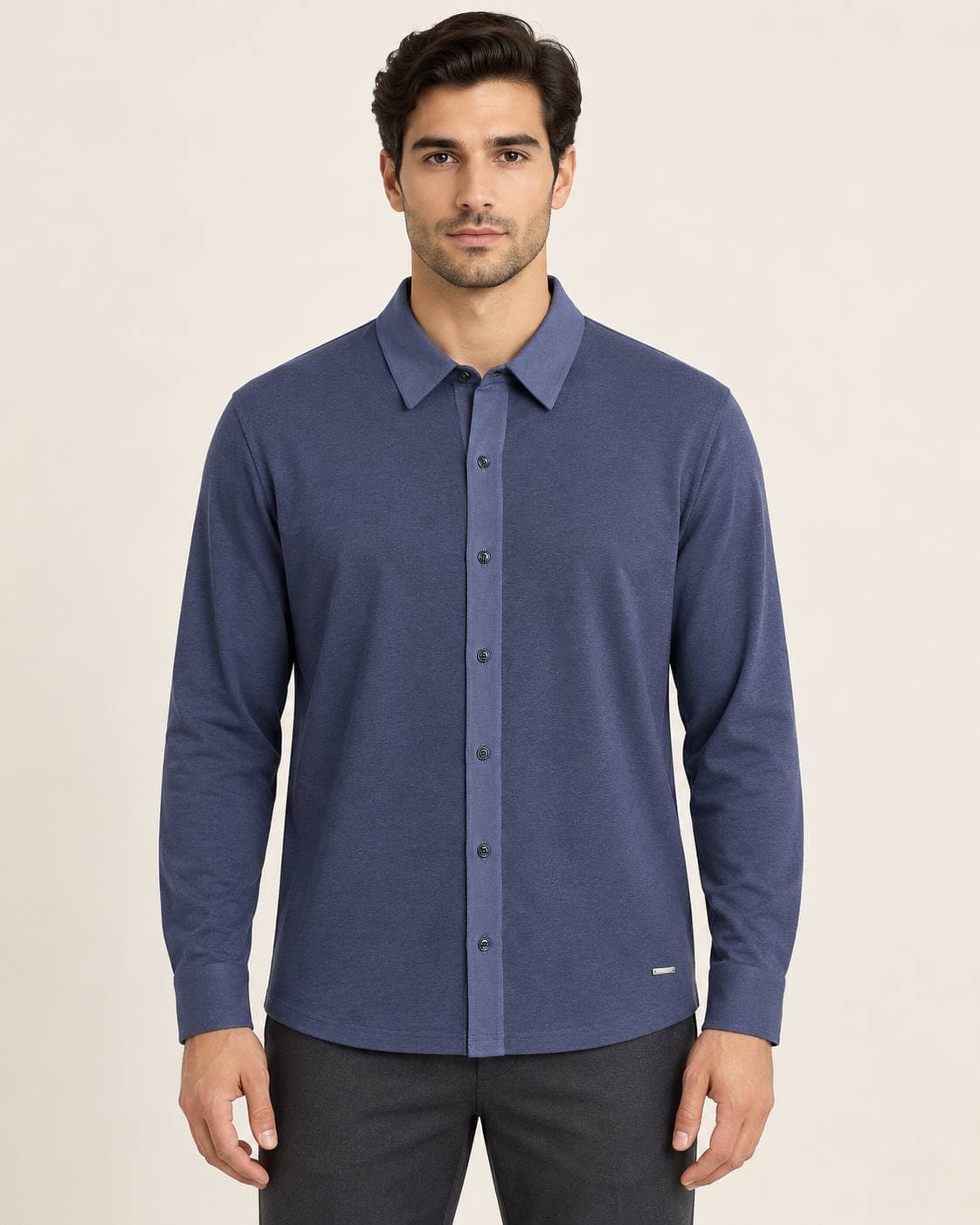 D'ferroUomo China Cardigan AP-35/0595 / 020 / 50