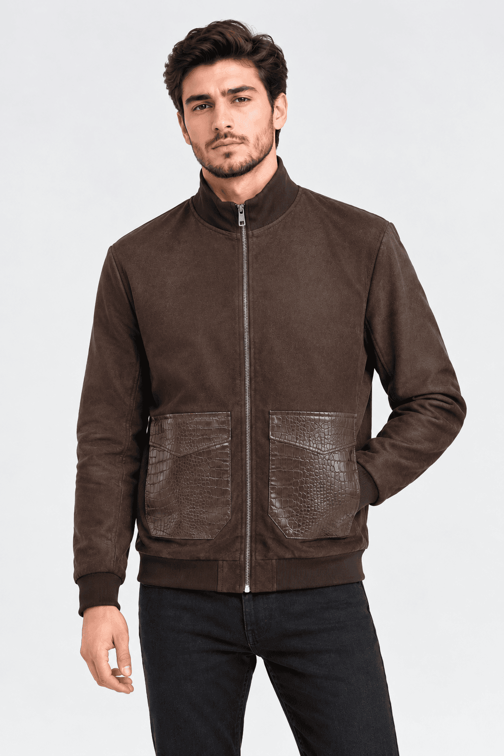 RAZZA China Vetrovka zam 2668 / brown / 3XL